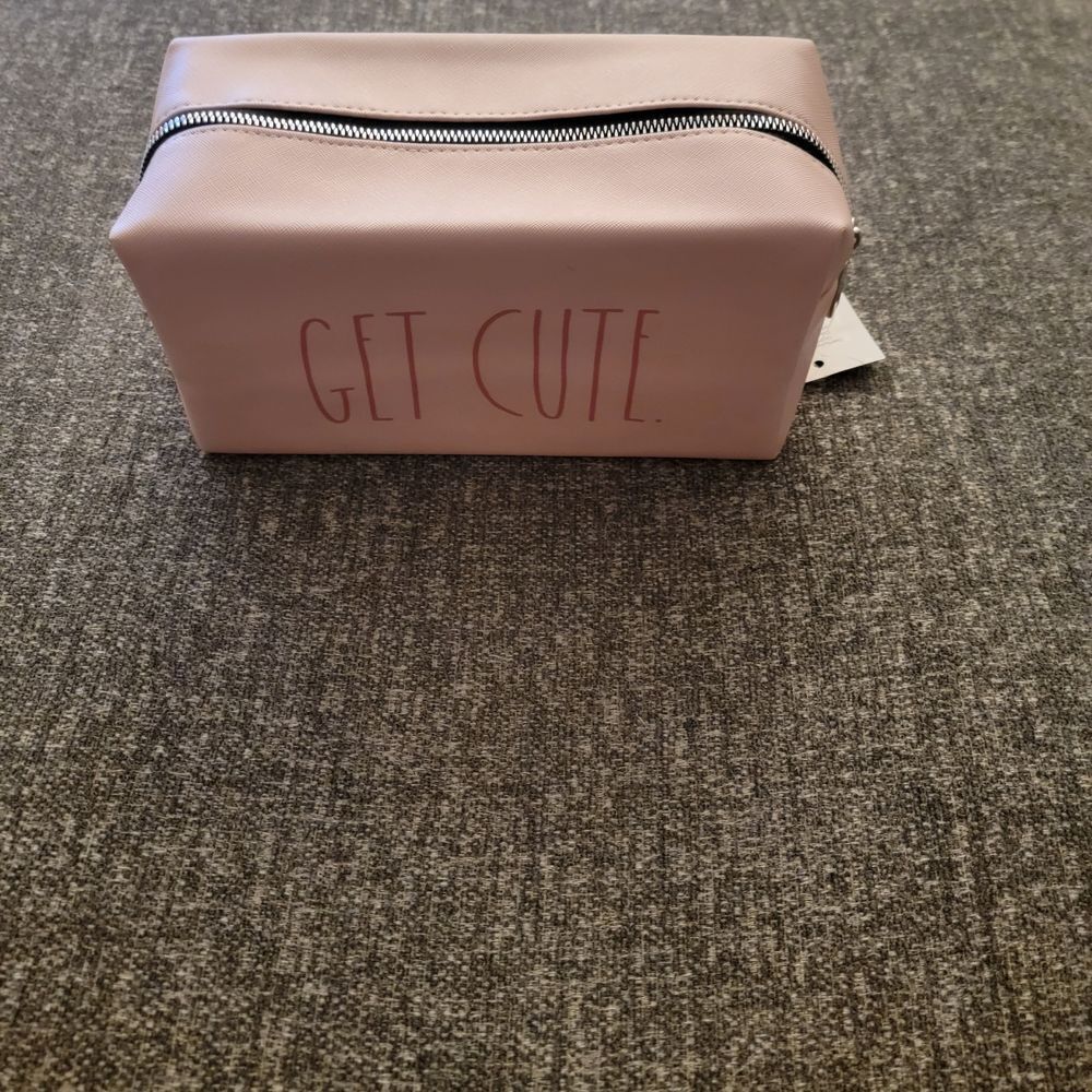 Rae Dunn Pink Cosmetic Bag - Get Cute